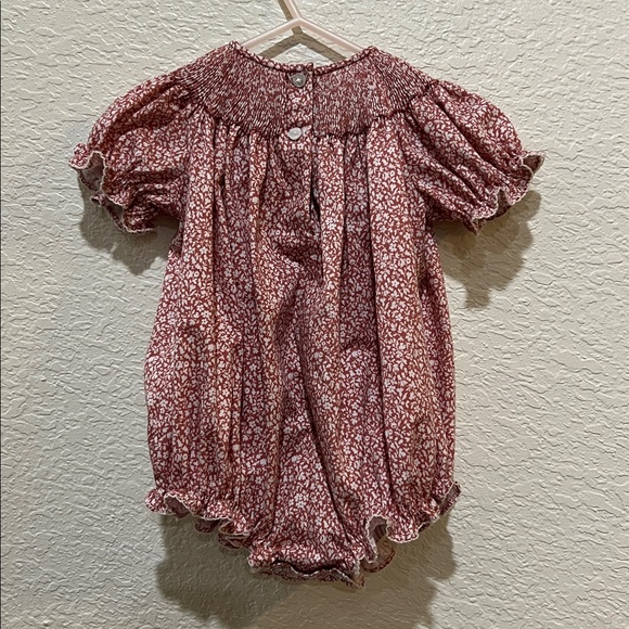 Ruth and Ralph smocked horse and wagon bubble size 6M - Picture 3 of 5